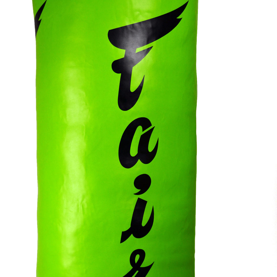 HB6 Fairtex Lime Green 6ft Muaythai Banana Bag (FILLED) - Gymzey.com