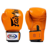 Fairtex BGV19 Deluxe Tight-Fit Gloves Orange