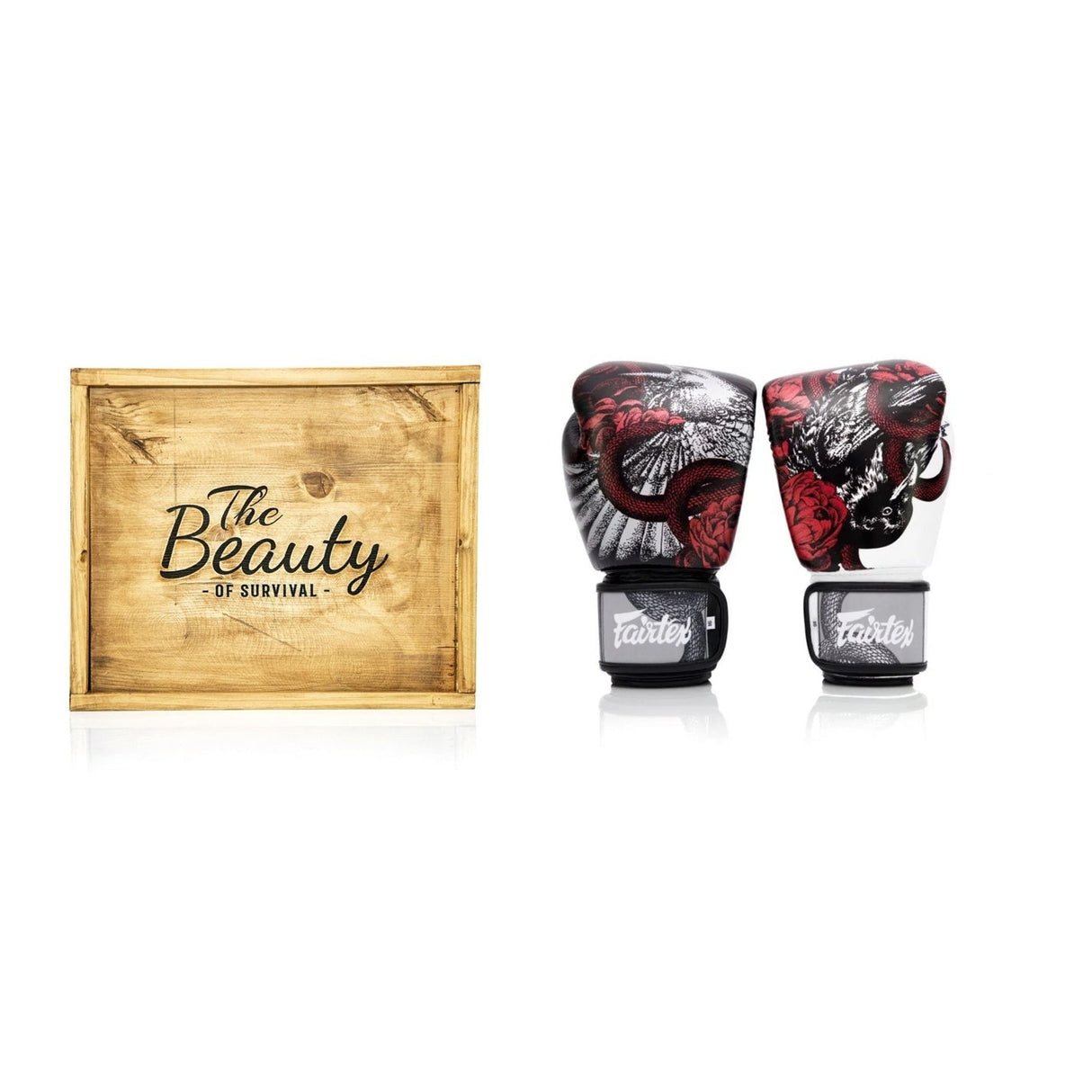 Fairtex BGV24 The Beauty of Survival Boxing Gloves Gift Box