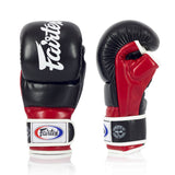 Fairtex FGV18 Sparring Grappling MMA Gloves Black/Red