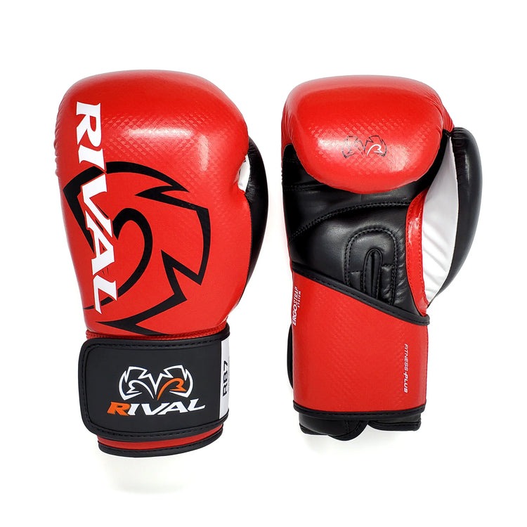 Rival RB7 Fitness Plus Bag Gloves Red/Black