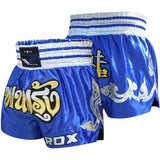 RDX R1 Fire Satin Muay Thai Shorts