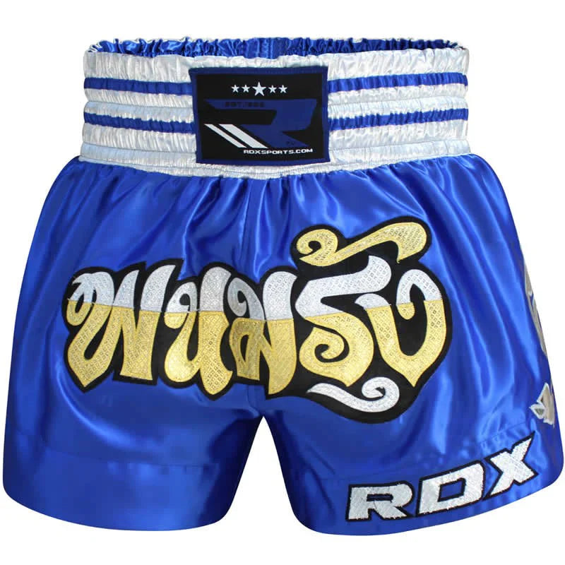 RDX R1 Fire Satin Muay Thai Shorts