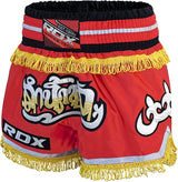 RDX R4 Muay Thai Shorts Red