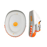 Rival RPM80 Impulse Punch Mitts White/Orange