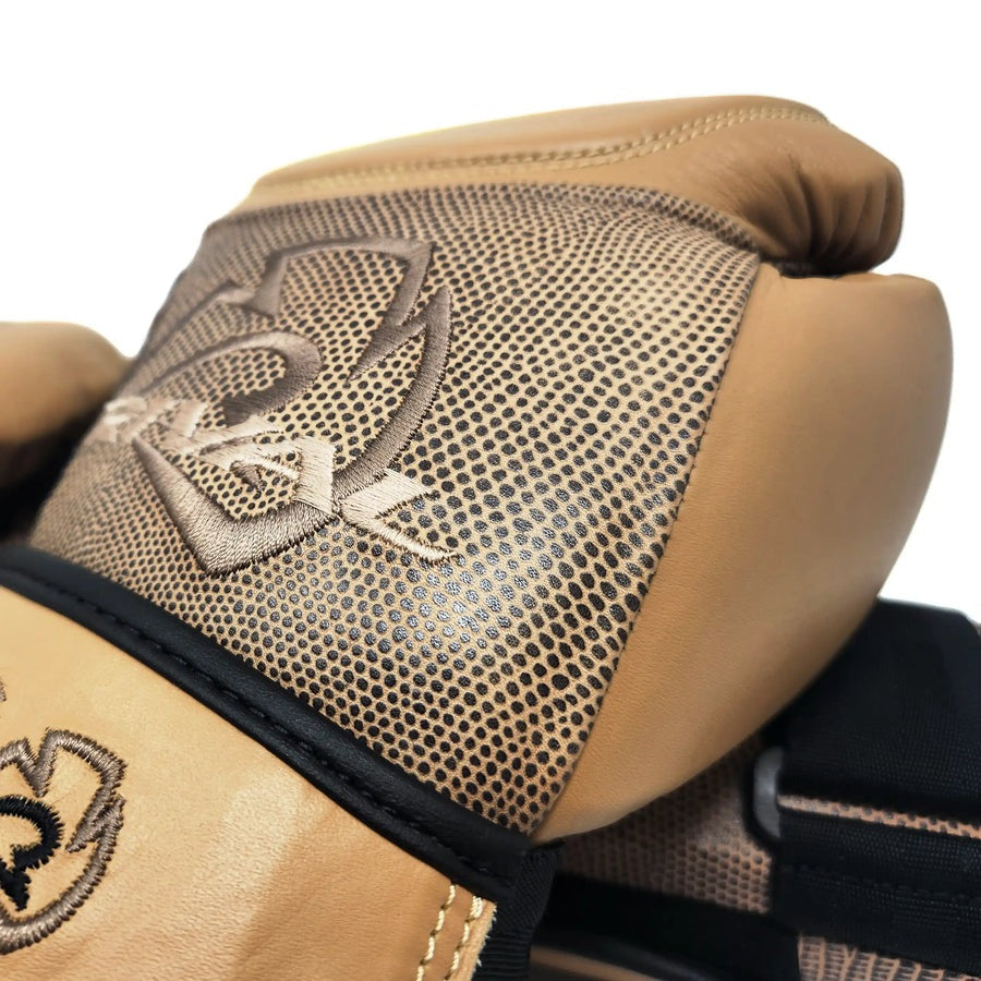 Rival RFX-Guerrero Intelli-Shock Bag Gloves Brown Snakeskin