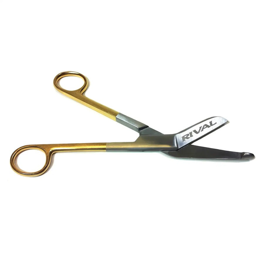 Rival Boxing Cutman Scissors 8" Gold