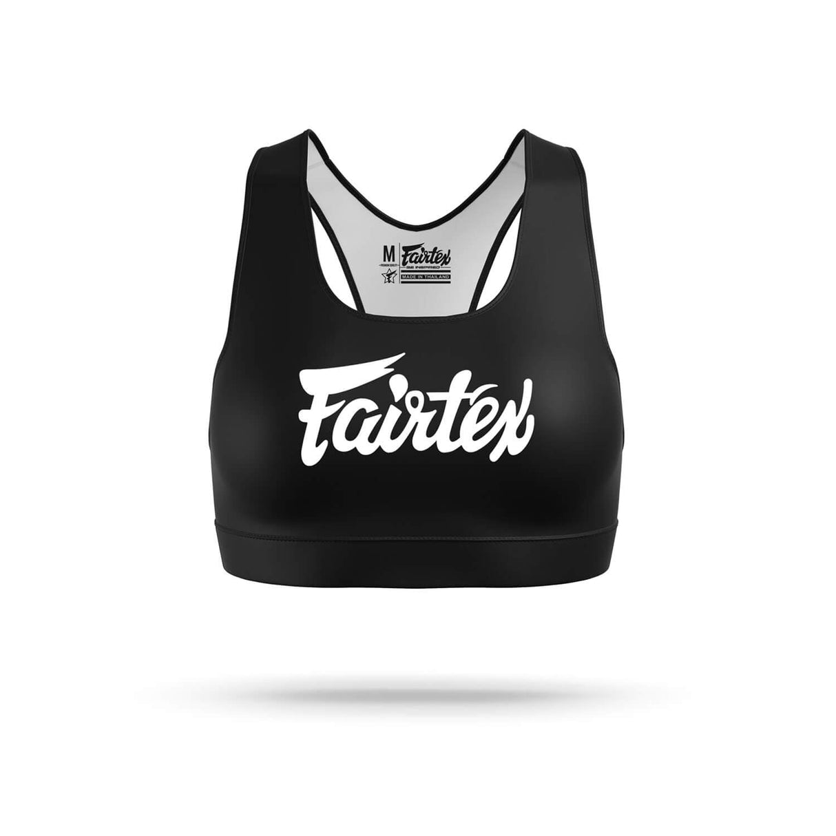 Fairtex SB1 Classic Sports Bra Black/White