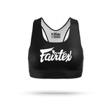 Fairtex SB1 Classic Sports Bra Black/White