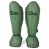 Fairtex SP5 Shin Pads Olive Green