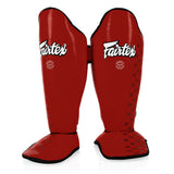 Fairtex SP5 Shin Pads Red