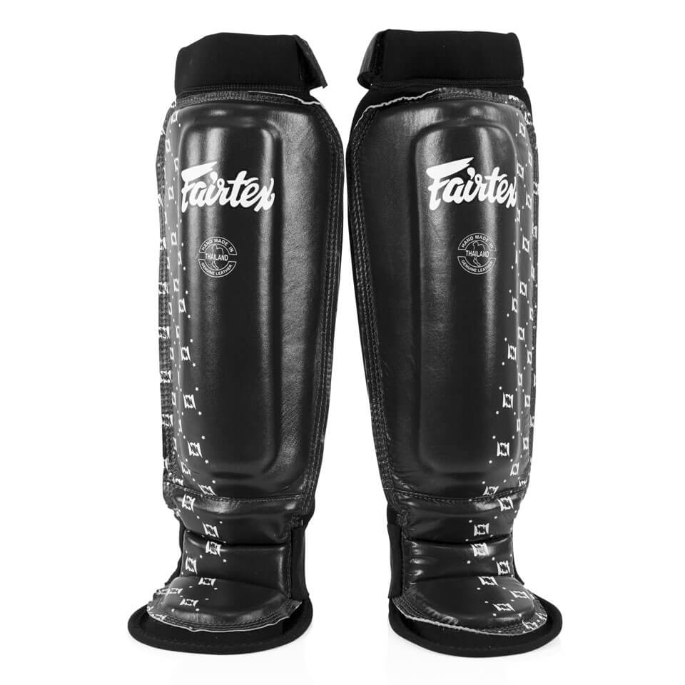 Fairtex SP6 Muay Thai Shin Guards Black