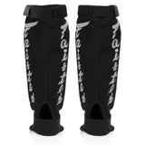 Fairtex SP6 Muay Thai Shin Guards Black