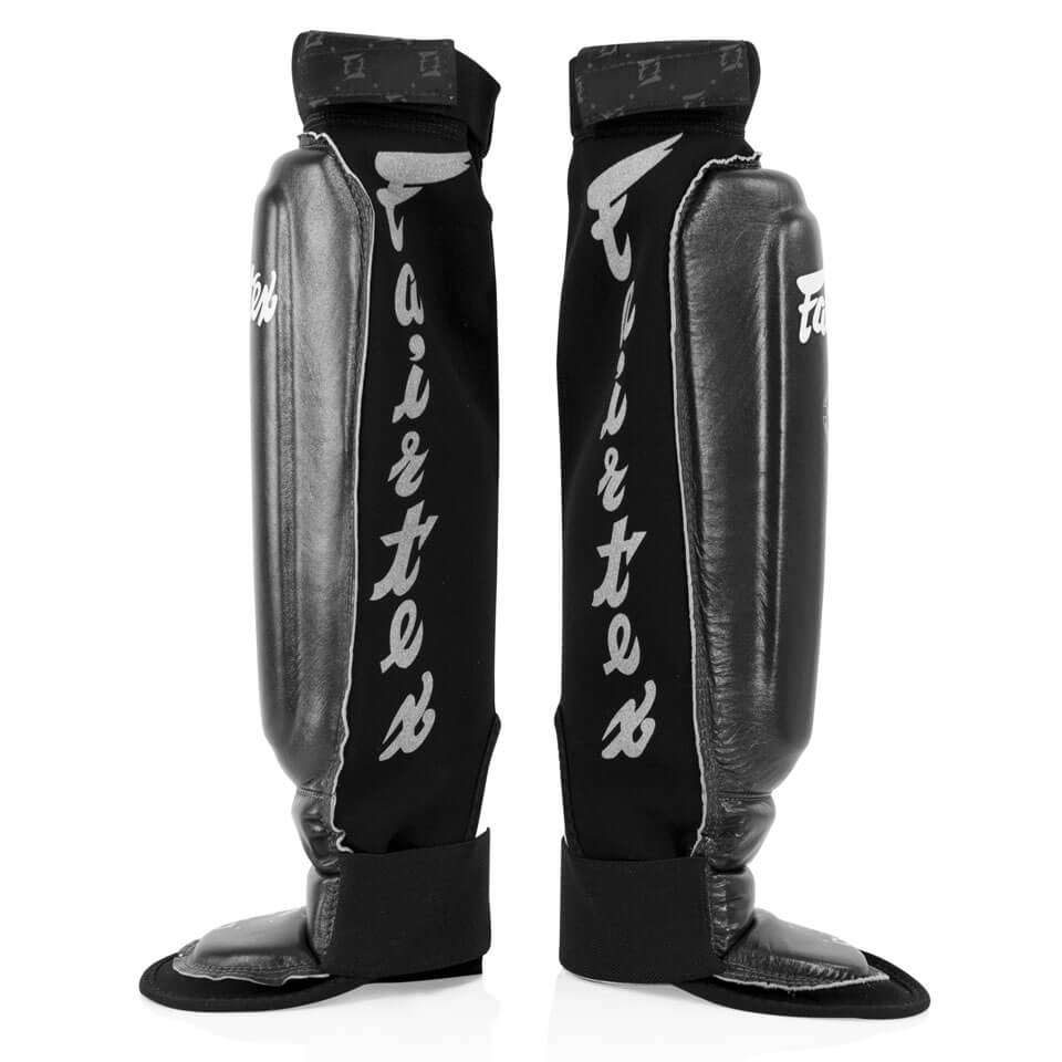 Fairtex SP6 Muay Thai Shin Guards Black