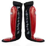 Fairtex SP6 Muay Thai Shin Guards Red