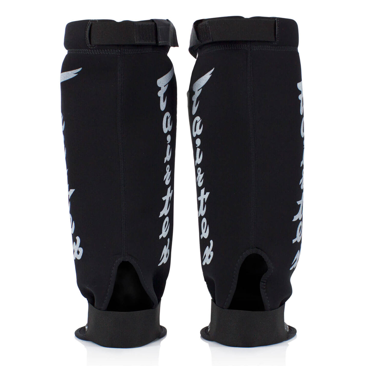 Fairtex SP6 Muay Thai Shin Guards White/Black