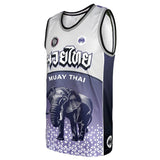 TUFF TT106 Tank Top War Elephant Grey-Blue