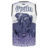 TUFF TT106 Tank Top War Elephant Grey-Blue