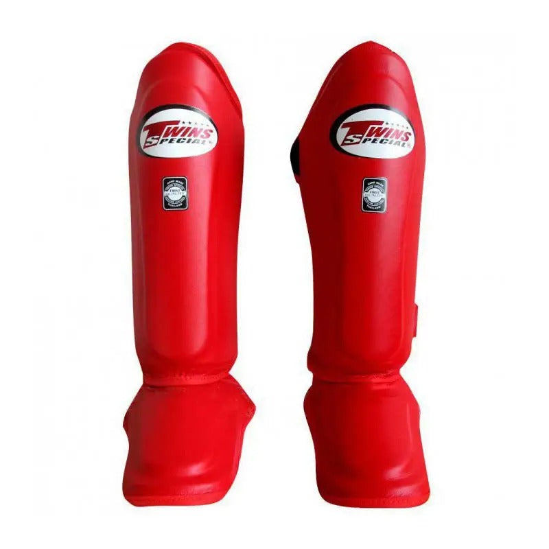 Twins SGL10 Double Padded Shin Guards Red