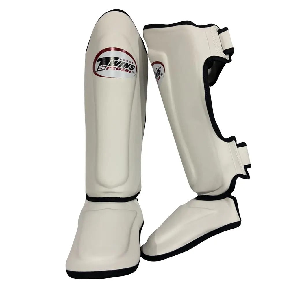 Twins SGS10 Double Padded Shin Guards White