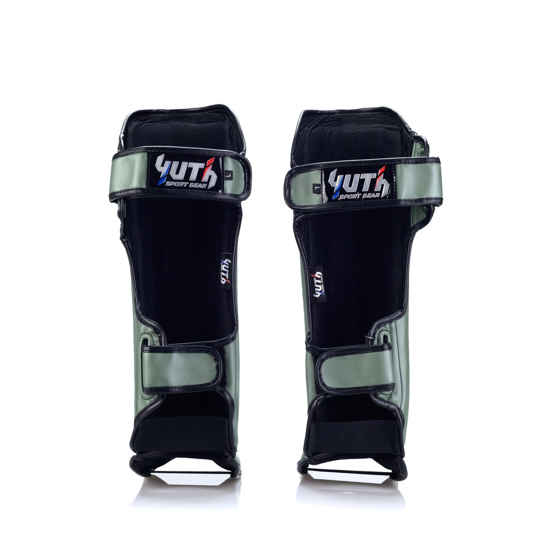 Yuth Sport Line Shin Guards Olive Green